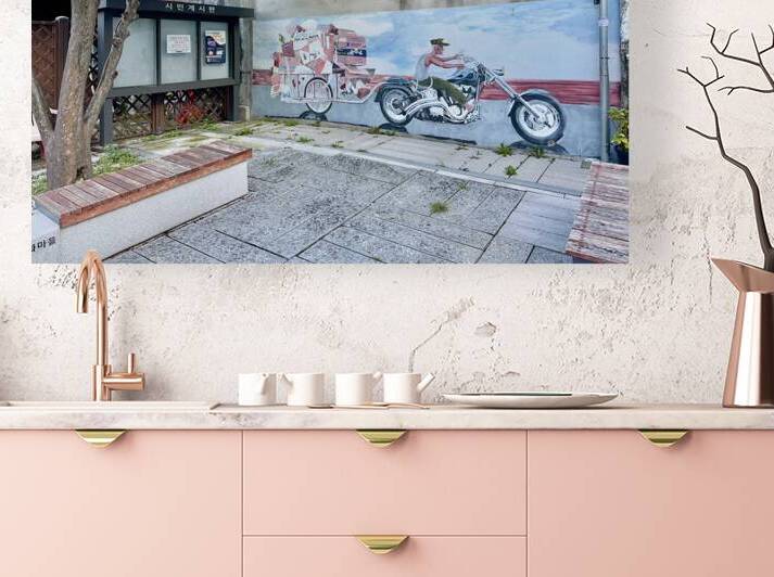 Ihwa Mural Village Seoul Korea 1 by Jimmy Roy Photos