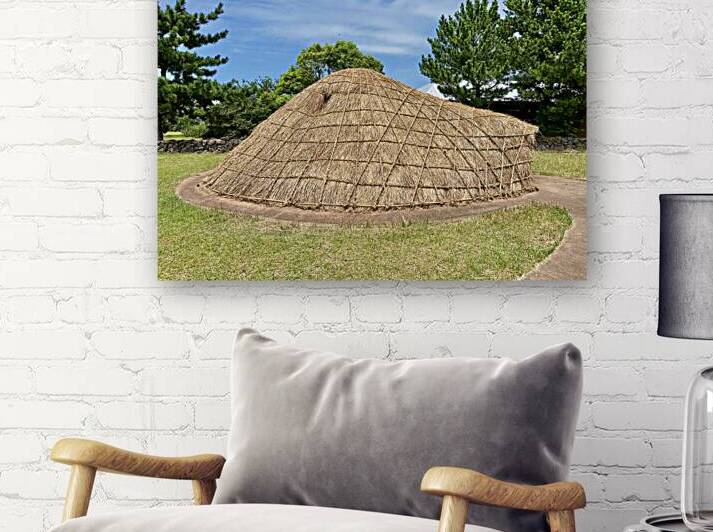 Traditional Village Hut Jeju South Korea 1 by Jimmy Roy Photos