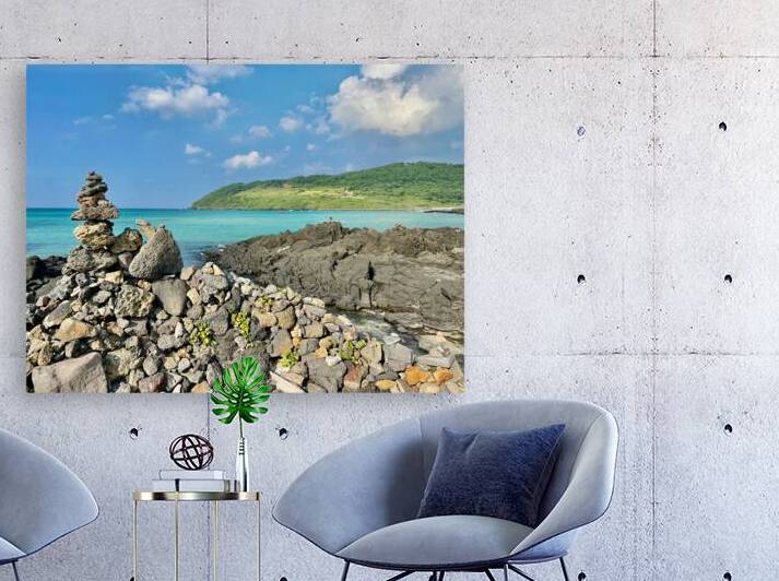 The Rock Balancing Bay Jeju South Korea by Jimmy Roy Photos