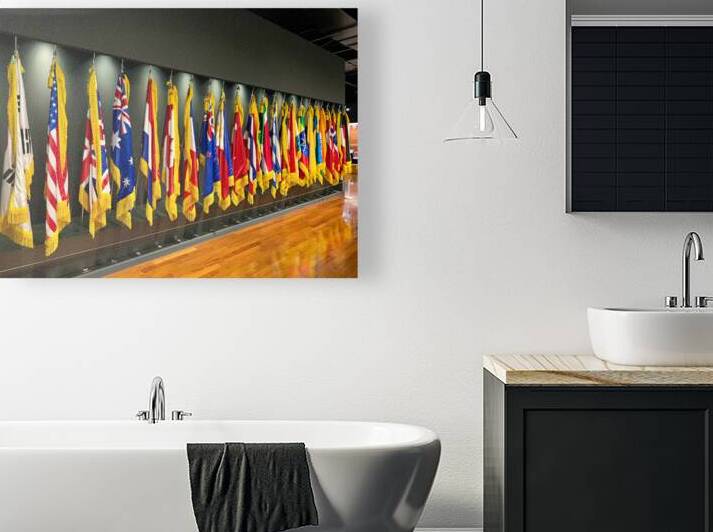 World Flags Seoul South Korea by Jimmy Roy Photos