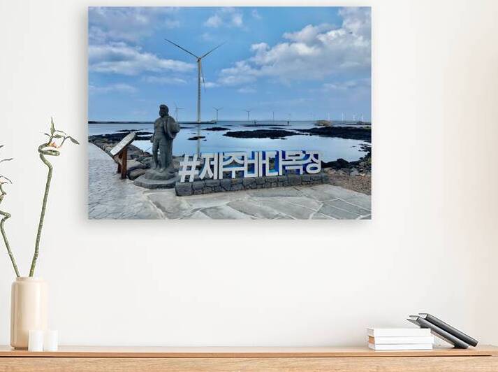 Wind Mills Jeju South Korea 1 by Jimmy Roy Photos