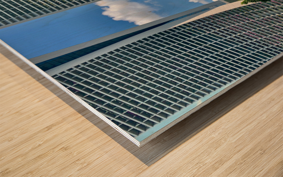 Up to the Sky Wood print