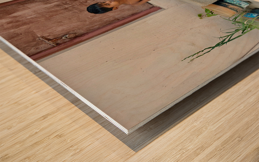 Not My Day Wood print