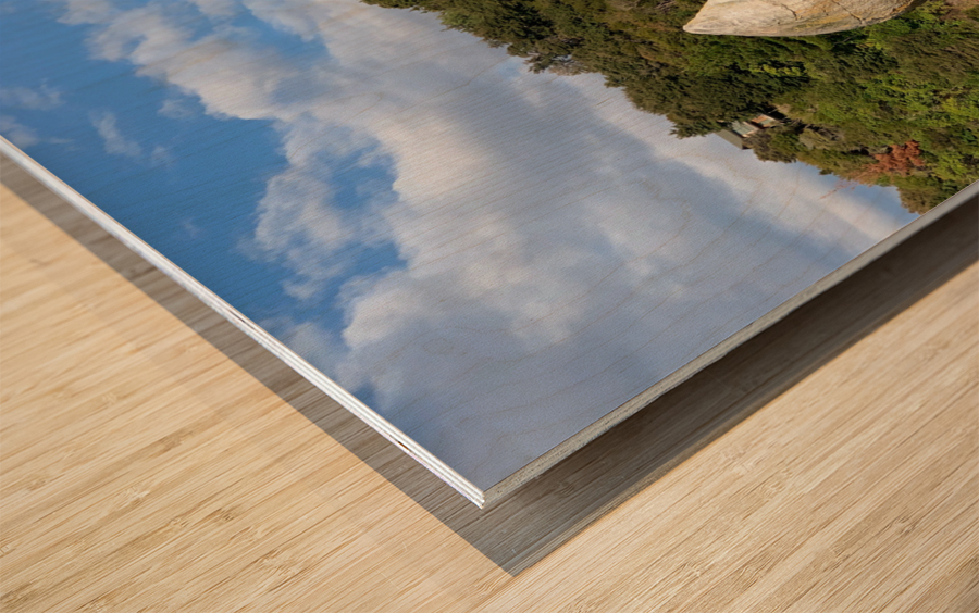 Split Apple Rock New Zealand 1 Wood print