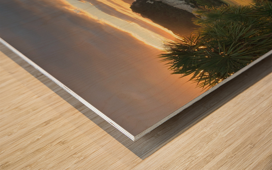 Stunning Sunset 3 Wood print