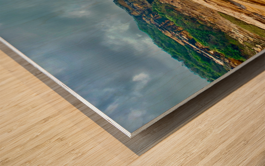 Australian Coast Wood print