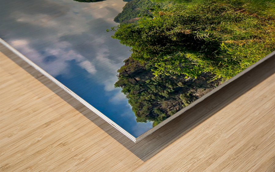 Ninh Binh Reflections Vietnam 3 Wood print