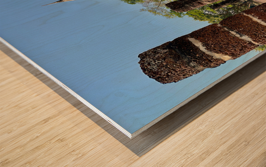 Wat Sa Si Temple 2 Wood print