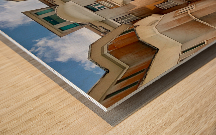 The Bokor Palace Entrance Wood print