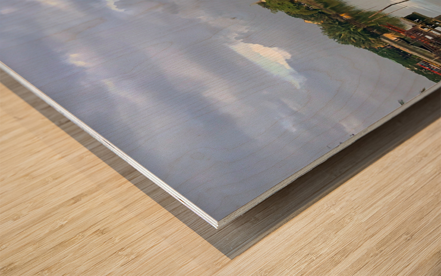 Hoi An Reflections Wood print