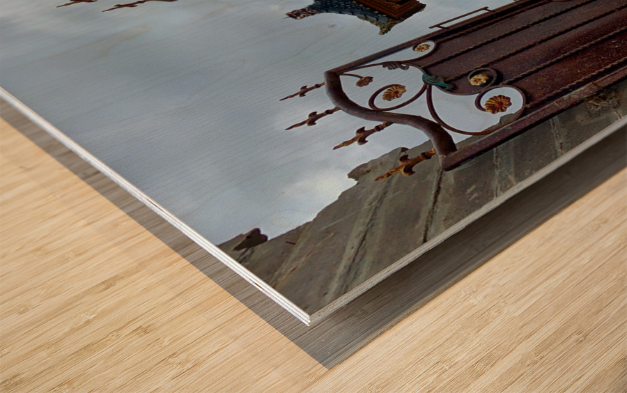 Temple s Gate Wood print