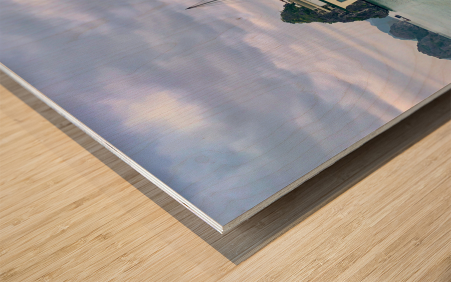 Around Cat Ba Island Vietnam 2 Wood print