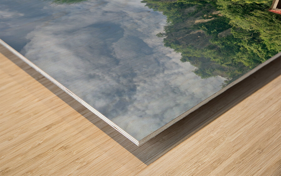 The Treehouse Wood print