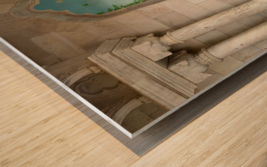 Vrindavan ISKCON Temple India 1 Wood print